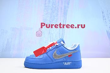 Nike Air Force X Off White 20 University Blue