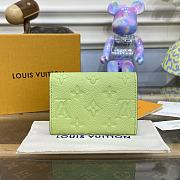 LOUIS VUITTON | Rosalie Coin Wallet In Vert Noto - 5