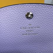 LOUIS VUITTON | Rosalie Coin Wallet In Iris Purple - 4