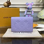 LOUIS VUITTON | Rosalie Coin Wallet In Iris Purple - 2
