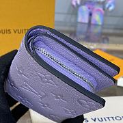 LOUIS VUITTON | Cléa Wallet Monogram Empreinte Leather In Purple - 2