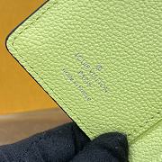 LOUIS VUITTON | Cléa Wallet Monogram Empreinte Leather In Green - 4