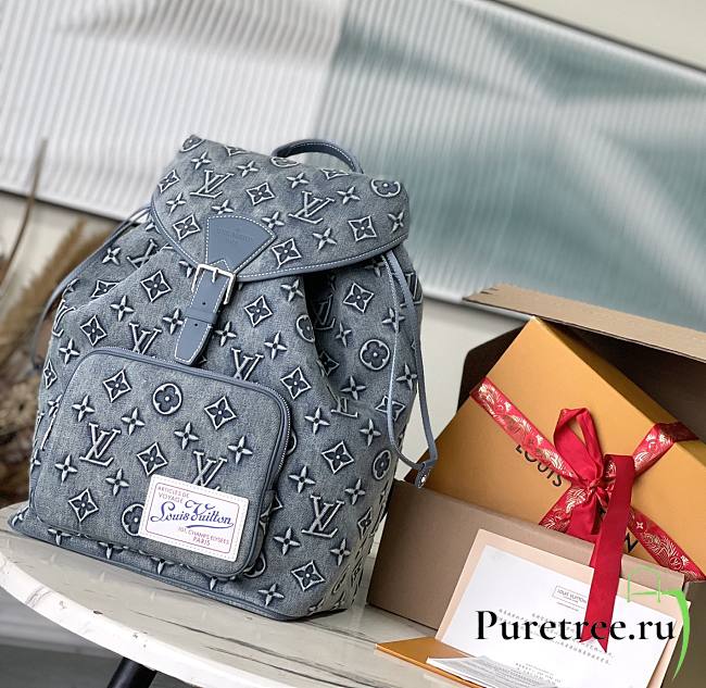 LOUIS VUITTON | Montsouris Backpack Monogram Other Canvas - 1