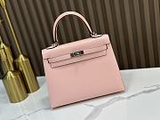 HERMES | Kelly Epsom Leather In Pink Size 25x17x7 cm - 1