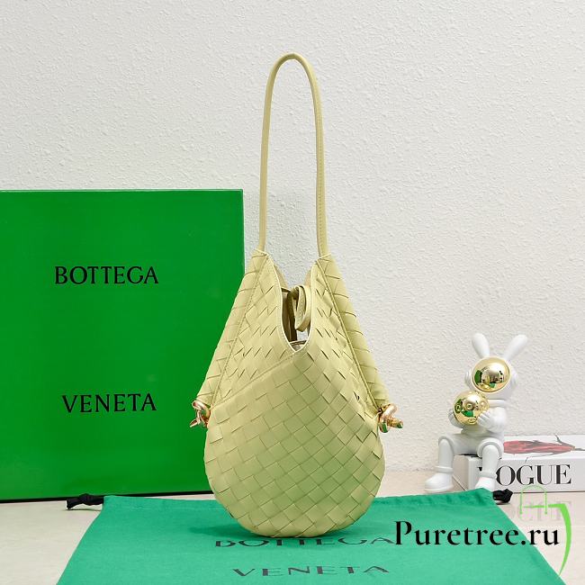 BOTTEGA VENETA | Small Solstice Shoulder Bag In Ice Cream - 1