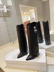 GIVENCHY | Shark Lock Boots In Black - 3