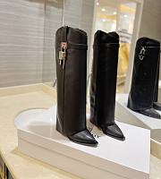 GIVENCHY | Shark Lock Boots In Black - 1