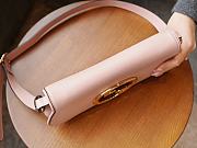 Gucci Blondi Shoulder Bag In Pink Size 28x16x4 cm - 2