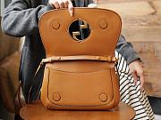 Gucci Blondi Shoulder Bag In Brown Size 28x16x4 cm - 2