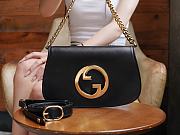 Gucci Blondi Shoulder Bag In Black Size 28x16x4 cm - 1