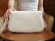 Gucci Blondi Shoulder Bag In White Size 28x16x4 cm - 2
