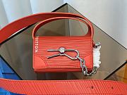 LOUIS VUITTON | Micro Steamer In Red Size 13x8x4.5 cm - 1