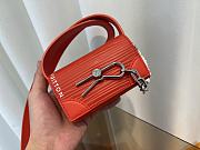 LOUIS VUITTON | Micro Steamer In Red Size 13x8x4.5 cm - 3
