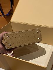 LOUIS VUITTON | Capucines Mini Bag Ostrich Leather - Handbags In Brown - 3