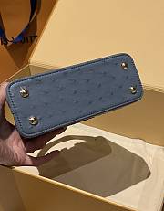 LOUIS VUITTON | Capucines Mini Bag Ostrich Leather - Handbags In Dark Blue - 3