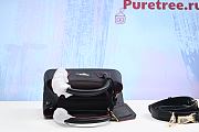 PRADA | Women Double Saffiano Leather Mini Bag-Black - 6