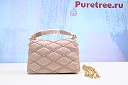 LOUIS VUITTON | GO-14 MM Bag - Luxury Malletage Leather Pink - 4