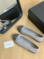 CHANEL | Ballet Shoes In Grey - 4