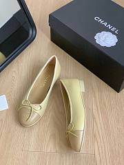 CHANEL | Ballet Shoes In Light Yellow - 4