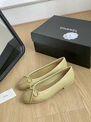 CHANEL | Ballet Shoes In Light Yellow - 2
