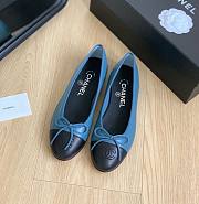 CHANEL | Ballet Shoes In Blue - 1