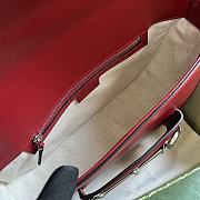 GUCCI | Horsebit 1955 Shoulder Bag In Red - 3