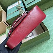 GUCCI | Horsebit 1955 Shoulder Bag In Red - 4