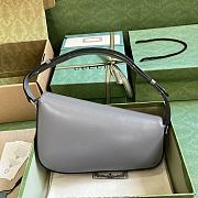 GUCCI | Horsebit 1955 Shoulder Bag In Grey - 2