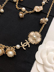 CHANEL | Pearl and Crystal Necklace - 5