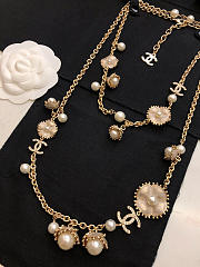 CHANEL | Pearl and Crystal Necklace - 6