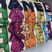 CHANEL | Rainbow Logo Nylon Single Flap Bag - 6