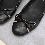 LOUIS VUITTON | Gloria Flat Loafer Black Women Shoes - 3