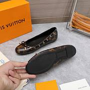 LOUIS VUITTON | Gloria Flat Loafer Monogram Women Shoes - 3