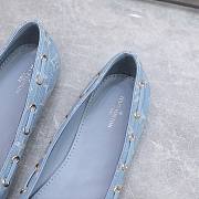 LOUIS VUITTON | Gloria Flat Loafer Blue Women Shoes - 3