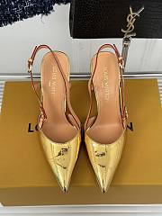 LOUIS VUITTON | Blossom Slingback Pump In Gold - 3