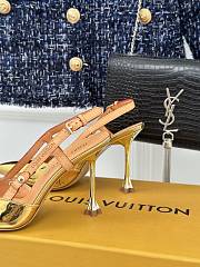 LOUIS VUITTON | Blossom Slingback Pump In Gold - 2