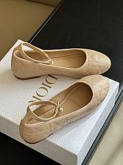 DIOR | Plain Leather Ballet Shoes - 4