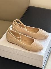 DIOR | Plain Leather Ballet Shoes - 5