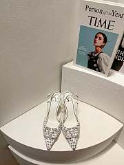VALENTINO | Elegant High Heeled Sandals In White - 5