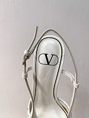 VALENTINO | Elegant High Heeled Sandals In White - 2