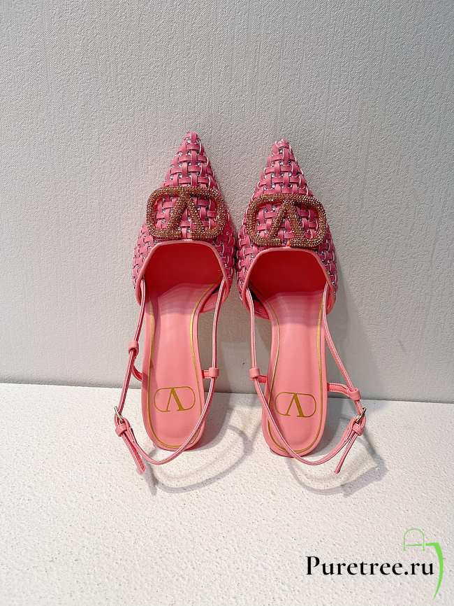 VALENTINO | Elegant High Heeled Sandals In Pink - 1