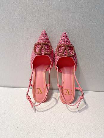 VALENTINO | Elegant High Heeled Sandals In Pink