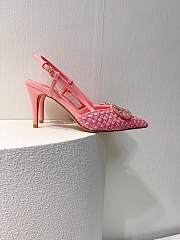 VALENTINO | Elegant High Heeled Sandals In Pink - 3