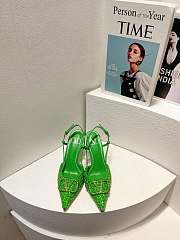 VALENTINO | Elegant High Heeled Sandals In Green - 2