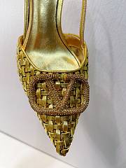 VALENTINO | Elegant High Heeled Sandals In Gold - 3