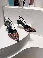VALENTINO | Elegant High Heeled Sandals In Multicolor - 2