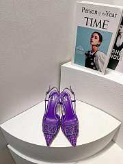 VALENTINO | Elegant High Heeled Sandals In Purble - 6