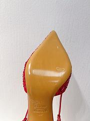 VALENTINO | Elegant High Heeled Sandals In Red - 3