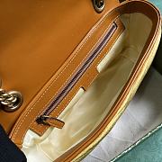 GUCCI | GG Marmont Mini Shoulder Bag In Orange - 2