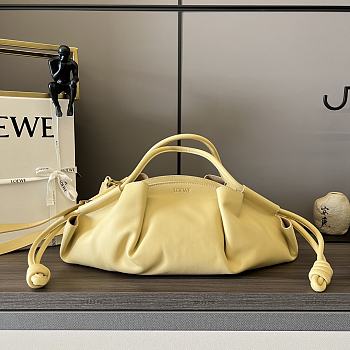 LOEWE | Paseo Small Leather Tote Bag Yellow